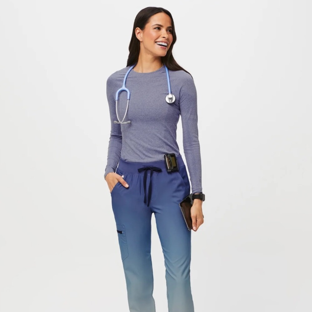 Figs Women’s Vapor Blue Salta Performance Underscrub